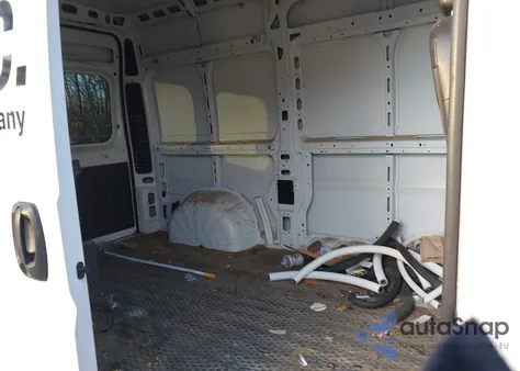 2019 Ram Promaster 2500 High Roof 136 Wb z USA, uszkodzony, nr VIN 3C6TRVCG9KE534012